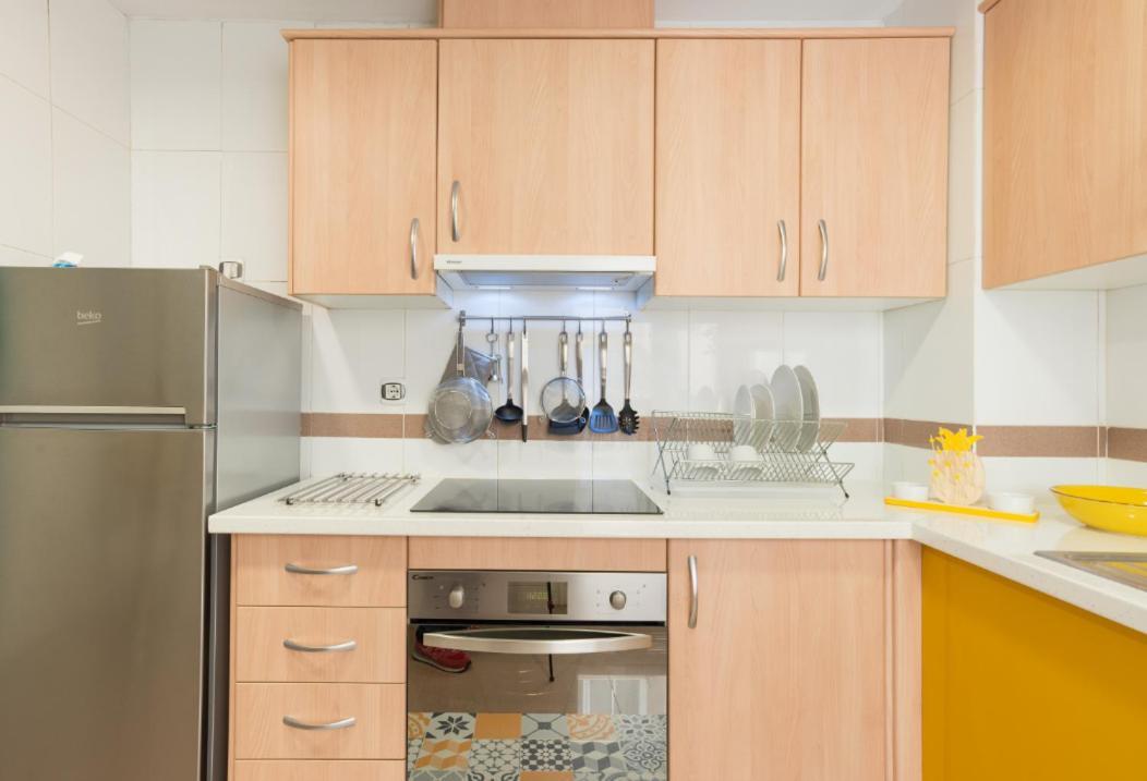 Charming Apartment On The Beach - Pool And Parking Málaga Exterior foto